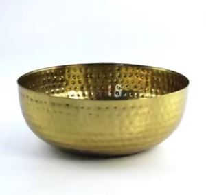 Trending Kitchen Metal <b>Bowls</b> Gold Salad <b>Bowl</b> Stainless Steel <b>Mixing</b> Bowlin Modern and Unique Design - Product Image 4