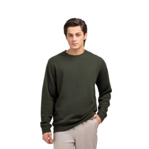Vente en gros Sweat à col rond en coton épais de haute qualité pour hommes Sweats à capuche et sweatshirts imprimés personnalisés - Product Image 1