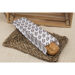 Sacchetti per Alimenti Bianchi 6x20cm con Stampa Espigas, Carta Professionale, 1000 Pezzi, B2B - Product Image 1