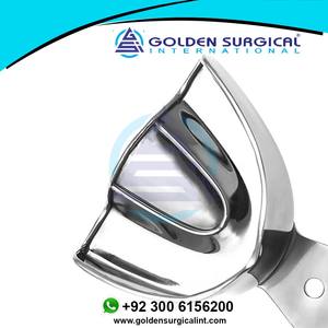 Portaimpresiones Ortodóntico Grande, Superior, Sólido |   Bandeja de Impresión Dental de Acero Inoxidable, Autoclavable, Suministros Dentales - Product Image 5