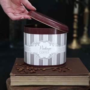 Boîte en métal ovale 1.4L Elegance 140x120x130mm 1.4L Boîtes en métal - Product Image 4