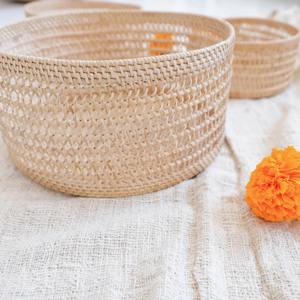 Gran oferta, organizador de almacenamiento decorativo de ratán de bambú ecológico, tamaño personalizable para el hogar, otras decoraciones - Product Image 6