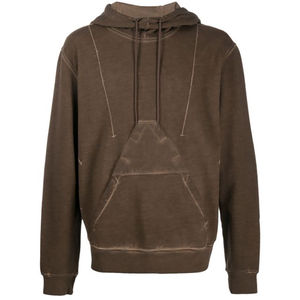 เสื้อฮู้ดผ้าฝ้ายโอเวอร์ไซส์สำหรับผู้ชายเสื้อมีฮู้ดแบบสวมหัวทรงโอเวอร์ไซส์ออกแบบโลโก้ได้ตามต้องการ - Product Image 1