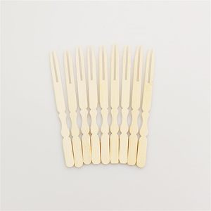 Palillos de Bambú Planos Naturales y Elegantes, de Grado Alimenticio, Palillos de Bambú de 90 mm con Dos Puntas para Fruta, Venta al por Mayor - Product Image 6