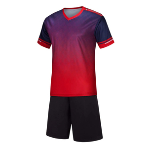 Ensemble de vêtements de sport pour l'entraînement au football unisexe de haute qualité, uniformes personnalisés, nom du club, maillots tendance, 100% polyester - Product Image 5