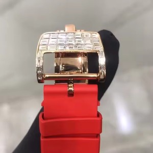 Reloj analógico elegante con diamantes para mujer, reloj de lujo con detalles en oro rosa de calidad duradera para cada armario, precio bajo disponible - Product Image 2