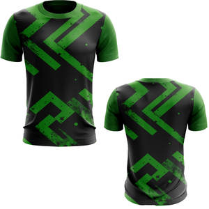 Camiseta estampada de manga corta holgada informal para hombre Personalización - Product Image 5