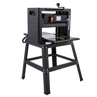Raboteuse à bois VEVOR 12,5 pouces 1500W, raboteuse à banc pliable avec tête de coupe droite, 4 lames, table coulissante, état d'occasion