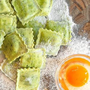 Artisan-raviolis rellenos de Pasta italianos, picadora de comida GVERDI de 1Kg de espinaca de ricota, lista para comer - Product Image 6