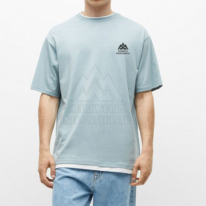 Camiseta Extra Grande de Diseño Personalizado para Uso Casual, 100% Algodón, Ajuste Holgado, Camiseta Estampada Extra Grande para Hombre - Product Image 6