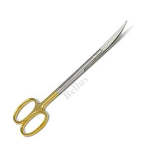 Precio al por mayor Dental TC Iris Tijeras Acero inoxidable Quirúrgico Mayo Tijeras TC Dental Tijeras Médicos Fábrica Instrumentos - Product Image 2