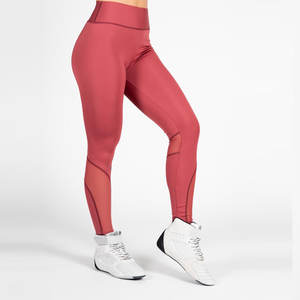 Vêtements de sport athlétiques, soutien-gorge de sport à col rond, leggings taille haute, pantalon, ensemble de yoga pour la salle de sport, entraînement, écologique, pour femmes - Product Image 6