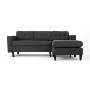Tufted L-Shaped Corner Sofa Set SFL68005 Three-Seater Home Furniture for Living Rooms and Apartments <b>Sponge</b> Filled <b>Bed</b> - Product Image 1