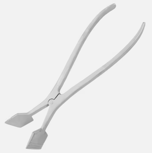 Épandeur de plâtre Henning | Enduit Hennig pour enlèvement de fonte 28cm équipement orthopédique allemand en acier inoxydable à prise facile - Product Image 4