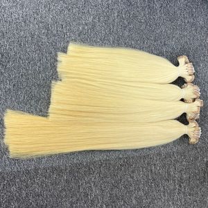 Producto de Venta caliente 2024 Rubio Paquete de cabello virgen liso natural Proveedor de cabello crudo para mujeres - Product Image 3