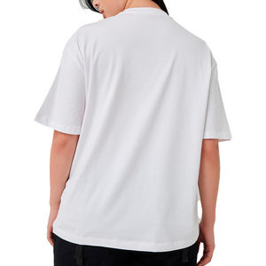 เสื้อยืดผู้หญิงผ้าฝ้าย 100% ระบายอากาศดี ทรงสลิม แขนสั้น สไตล์ลำลอง สำหรับฤดูร้อน สีสันหลากหลาย คุณภาพสูง ขายส่ง - Product Image 5