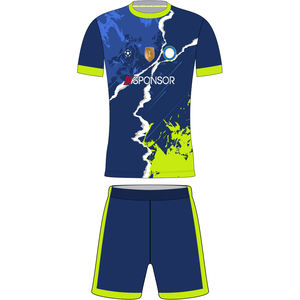 Maillot de football Maillot de football à séchage rapide Maillot de football extensible doux Impression entièrement personnalisée Conçu pour les clubs Équipes Joueurs - Product Image 1