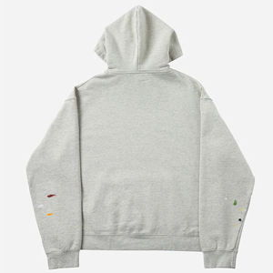 Sweats à capuche surdimensionnés personnalisés délavés à l'acide 450 g/m² 100 % coton Grande taille Pull lourd Distressed Vintage Acid Wash Hoodie - Product Image 2