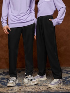 Wholesale Heavyweight <b>Men's</b> Casual Sweatpants <b>Loose</b> Fit Elastic Waist Pants and <b>Trousers</b> Washed Style Cheap Price - Product Image 6