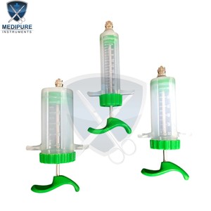 Jeringa Inyectora Oral Veterinaria de Plástico Reutilizable y Ajustable de 30 ml y 50 ml, Instrumentos Veterinarios de Grado Profesional - Product Image 3