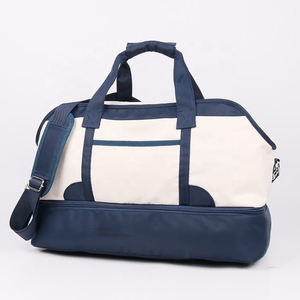 Bolsa de viaje de nailon personalizada de gran capacidad con cierre de cremallera de moda para hombres y mujeres - Product Image 3