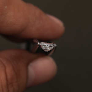 Diamant de laboratoire CVD de 1,00 carat, taille Asscher, couleur F, certifié IGI, clarté VS1, pierre libre pour la fabrication de bijoux - Product Image 6