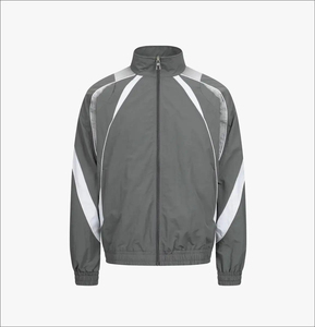 Conjunto Deportivo Informal de Otoño para Hombre JUZEE SPORTS JS-WS-047, Chaqueta Deportiva con Capucha de Nailon, Transpirable, con Cordón Ajustable y Estampado - Product Image 3