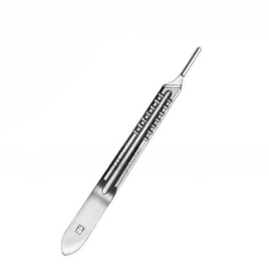 มีดผ่าตัดด้ามจับมีดผ่าตัดทำจากสเตนเลสขนาด12ซม. โลโก้ออกแบบได้ตามต้องการ - Product Image 1