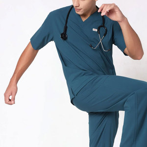 Tenues Médicales Unisexe en Spandex de Qualité Supérieure, Meilleures Ventes, Impression de Logo Personnalisée, Usage Hospitalier, Thermocollage Sans Couture, Service OEM, Uniformes - Product Image 5