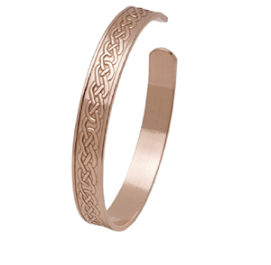 polished Copper <b>kada</b> bangle Bracelets for Women 2024 Trendy Healing Handmade Bracelet Made of Copper Summer Jewelry - Product Image 1