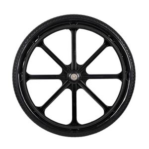 Emco-Rueda trasera para silla de ruedas, rueda de nailon gris duradera de 24 pulgadas, ligera, sin marcas, sólida, fácil instalación - Product Image 6