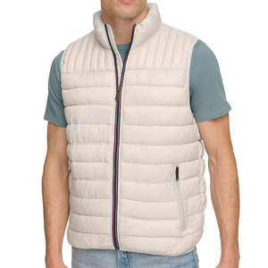 <b>Mens</b> Quilted Puffer Vest Lightweight Packable Zip Up Waistcoat Sleeveless Winter <b>Jacket</b> <b>Warm</b> Insulated Outdoor Vest Casual Wears - Product Image 1