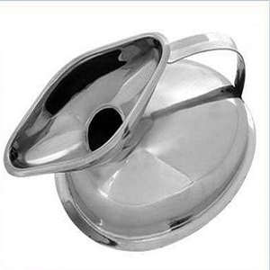 Bassin de lit d'urinoir d'instrument médical de meilleure qualité pour femme en acier inoxydable de haute qualité avec 5 ans de garantie sans fuite - Product Image 3