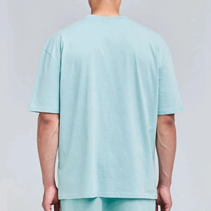 เสื้อยืดวินเทจโอเวอร์ไซส์ผู้ชายมาใหม่เสื้อยืดผ้าฝ้ายถัก100% แฟชั่นกำหนดเองได้สินค้า2025 - Product Image 3