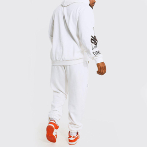 Gran oferta, chándal personalizado para hombre, ropa informal de lana a la moda, ropa de invierno de talla grande, patrón sólido, envío en línea, impresión personalizada - Product Image 2