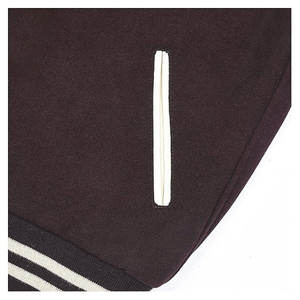 Chaqueta universitaria personalizada más vendida para hombre, ropa de calle a precio al por mayor con bordado único y chaquetas de hombre de calidad superior - Product Image 5