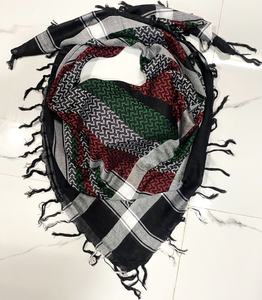 Foulard de la fête nationale du qatar unisexe en Viscose douce aux couleurs du qatar pour hommes et femmes - Product Image 2