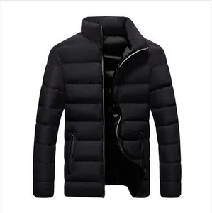 Veste bouffante en laine pour hommes Offre Spéciale Logo personnalisé chaud à capuche coupe-vent vêtements d'extérieur d'hiver avec tissu en toile et doublure en coton - Product Image 5