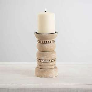 Bougeoir en bois très durable intérieur décoratif accessoires d'éclairage à la maison bougeoir fait main pour la maison - Product Image 3