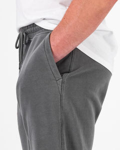 Pantalon cargo vintage taille haute personnalisé pour hommes, pantalon de jogging en molleton de coton délavé à l'acide, coupe ample, streetwear décontracté pour l'automne - Product Image 5