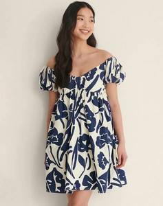 Vestido de algodón estampado con bloque de mano indio, nueva moda, ropa de verano informal, estilo dulce, longitud Midi para regalo de San Valentín - Product Image 1