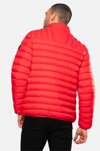 Chaqueta térmica de invierno con cuello levantado, chaqueta acolchada con cremallera, manga larga, dobladillo ajustable, ajuste cómodo y estilo de ropa de trabajo - Product Image 6