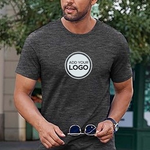 Camisetas Esenciales de Manga Corta para Hombre, Cuello Redondo, Algodón - Product Image 4