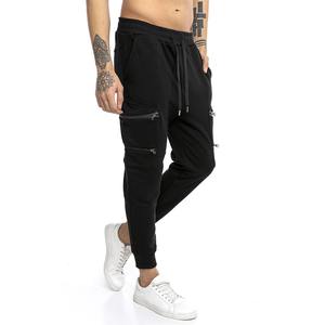 Fleece Fabric Bottoms Gym Sweatpants Elastic Waist Custom Lightweight Casual <b>100</b>% Cotton Sports Pants Men Joggers - Product Image 1