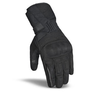 Guantes de cuero para motocicleta, protector de dedo completo, diseño transpirable a prueba de golpes para carreras de motos y conducción al aire libre - Product Image 5