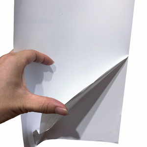 สติกเกอร์กระดาษเปลือกไข่แบบพิมพ์ได้ ฉีกขาดได้ ป้องกันการงัดแงะ ทำลายได้ ขนาด A4 8.5"x11" สำหรับเครื่องพิมพ์เลเซอร์ - Product Image 2