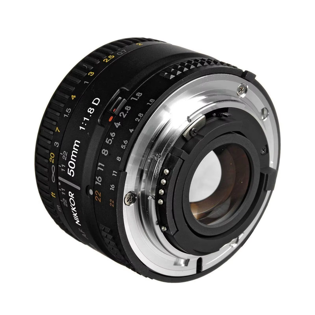 Nikon Compatible 50mm F Mount Lens Autofocus Prime Lens for DSLR Portrait Photography Sharp Image Quality