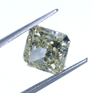 1 CT เม็ดเพชรใสตัดเป็นชิ้นสีเหลืองใช้สำหรับทำเครื่องประดับที่โซลิแทร์สวยงาม VVS2ความคมชัดมากขึ้นได้รับการรับรองว่าเหมาะสำหรับการทำเครื่องประดับ - Product Image 2