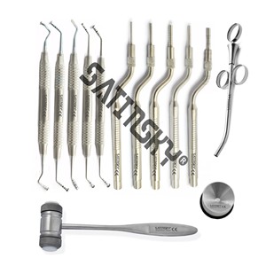 Pince orthodontique à action inversée pour la pose de ligatures, ensemble de 7 scalers, instruments dentaires pour implants en acier inoxydable - Product Image 2