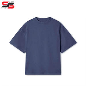 OEM ODM personalizado 100% algodón unisex camiseta bajo MOQ hombres en blanco cuello redondo Camiseta con personalizar la impresión del logotipo - Product Image 2